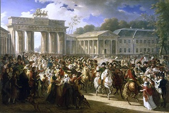 Napoleon Bonaparte di Bradenburger Tor