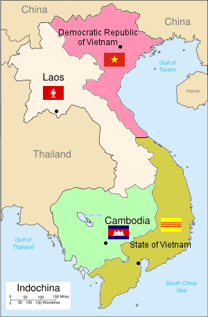 Vietnam terbagi menjadi 2 bagian