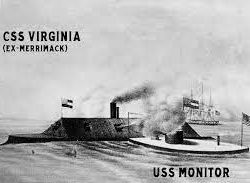 USS Monitor (Ironclad) vs virginia