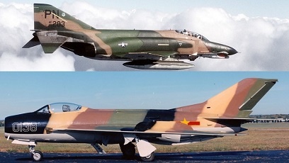 F-4E and Mig-19