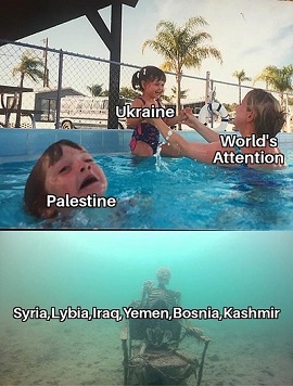 Palestina vs Ukraina
