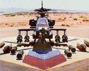 Sebagian senjata Apache