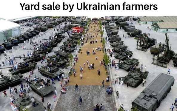 SALE oleh petani Ukraina