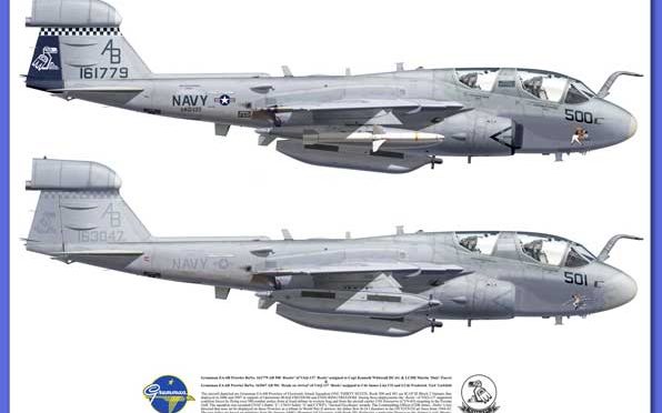 Pesawat perang Eletronik Grumman EA-6B Prowler