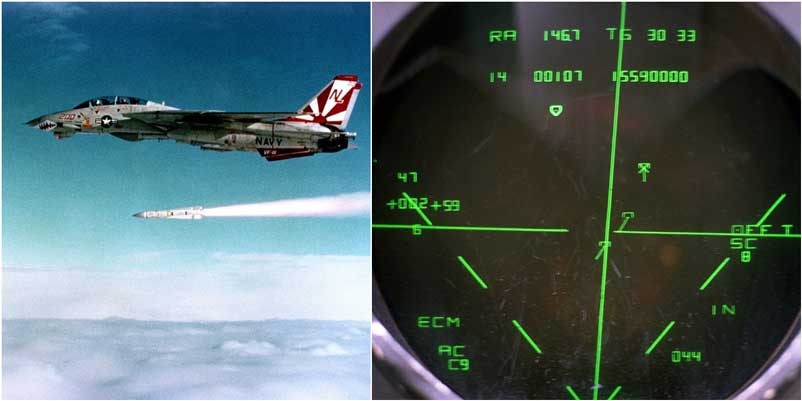 Radar F-14 AWG-9 dan rudal AIM-54 Phoenix