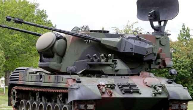 Sistem senjata anti-pesawat Flakpanzer Gepard Jerman