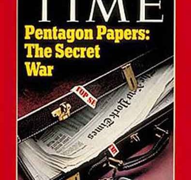 Pentagon Papers, yang secara resmi berjudul Report of the Office of the Secretary of Defense Vietnam Task Force, adalah sebuah sejarah Departemen Pertahanan Amerika Serikat tentang keterlibatan politik dan militer Amerika Serikat di Vietnam dari tahun 1945 hingga 1967.