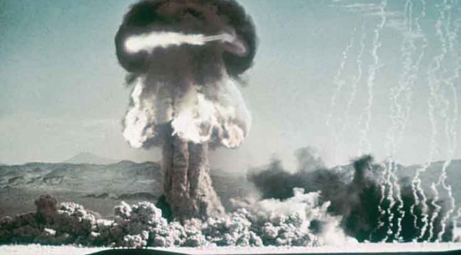 Trinity adalah nama kode dari ledakan pertama senjata nuklir pada tanggal 16 Juli 1945