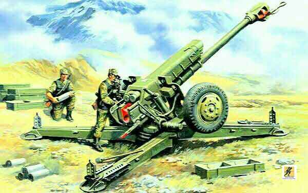 Howitzer D-30 122-mm (indeks GRAU 2A18) adalah meriam Soviet yang pertama kali memasuki layanan pada tahun 1960.