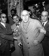 Mosaddegh ditangkap, diadili dan dihukum karena pengkhianatan oleh pengadilan militer Shah. Pada tanggal 21 Desember 1953, ia dijatuhi hukuman tiga tahun penjara, kemudian ditempatkan di bawah tahanan rumah selama sisa hidupnya.