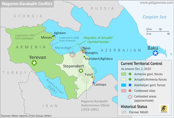 Perang Nagorno-Karabakh 2020 adalah konflik bersenjata di wilayah sengketa Nagorno-Karabakh dan wilayah sekitarnya.