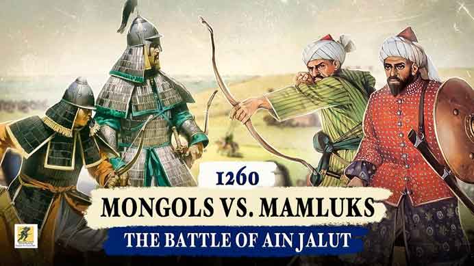 Pertempuran Ayn Jālūt yang terjadi pada tanggal 3 September 1260 di Palestina