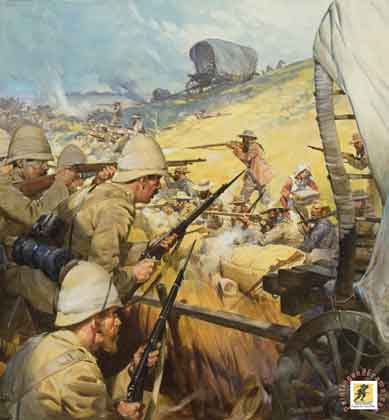 Perang Boer, Perang Anglo -Boer, atau Perang Afrika Selatan, adalah konflik yang diperjuangkan Antara Kerajaan Inggris dan dua republik Boer (Republik Afrika Selatan dan Negara Bebas Orange) atas pengaruh Inggris di Afrika Selatan dari tahun 1899 hingga 1902.