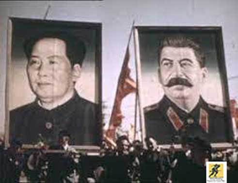 Mao Zedong dan Joseph Vissarionovich Stalin