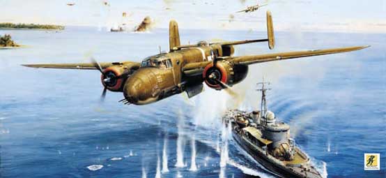 4 Maret 1943, Battle of the Bismarck Sea : Awal dari akhir di petualangan Jepang di Papua Nugini selama Perang Dunia II