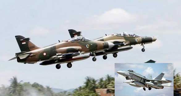 Insiden Pulau Rote NTT 1999 : "Pertemuan" tidak seimbang Hawk TNI-AU VS F/A-18 Hornet Australia