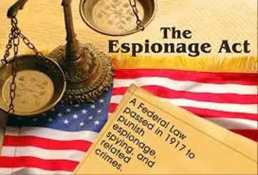 15 Juni 1917, Kongres Amerika meloloskan Undang-Undang Spionase