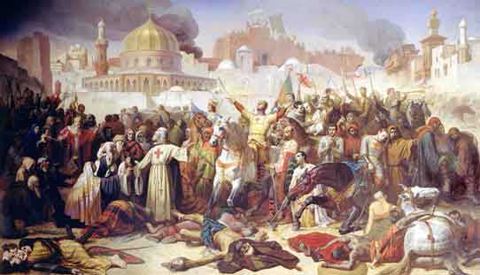 7 Juni 1099, Pengepungan Yerusalem dimulai dalam Perang Salib Pertama
