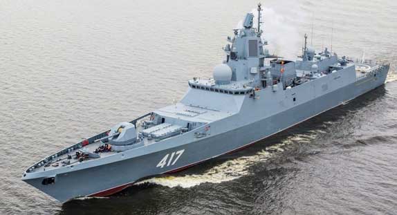 Fregat serbaguna kelas Laksamana Gorshkov (2010), Rusia