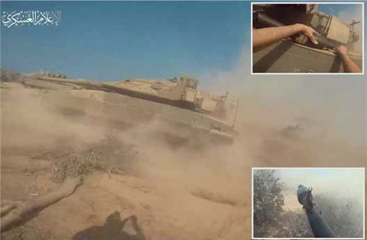 Al-Yassin 105: Modifikasi Roket anti-tank RPG-7 yang Mampu Melumpuhkan Tank Terkuat Israel - Merkava